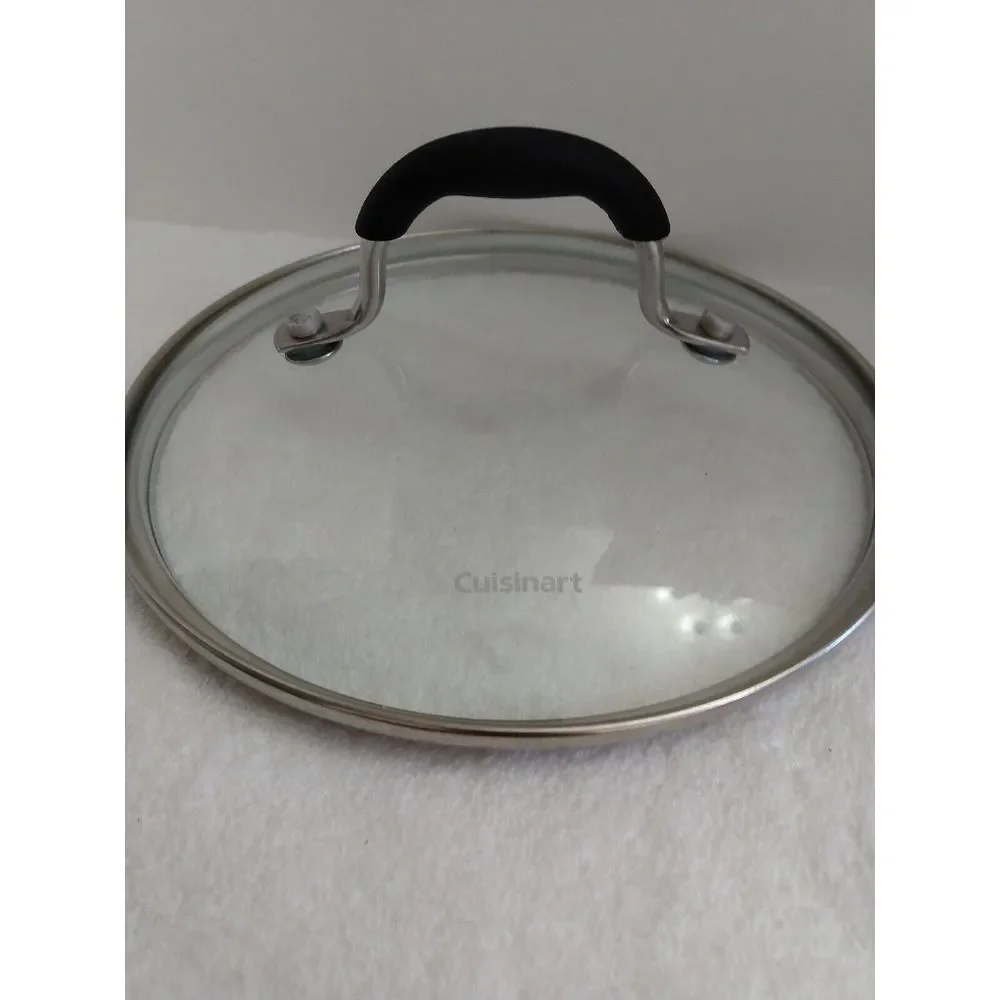 Cuisinart Sauce Pan Fry Pan Skillet‎ Replacement Glass Lid 7